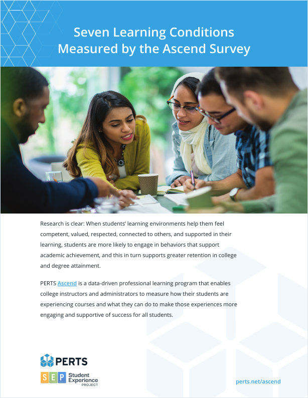 Cover of Seven Learning Conditions Measured by the Ascend Survey.